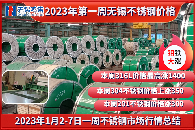 2023元旦后無錫不銹鋼價(jià)格穩(wěn)中上漲，春節(jié)后行情看好？
